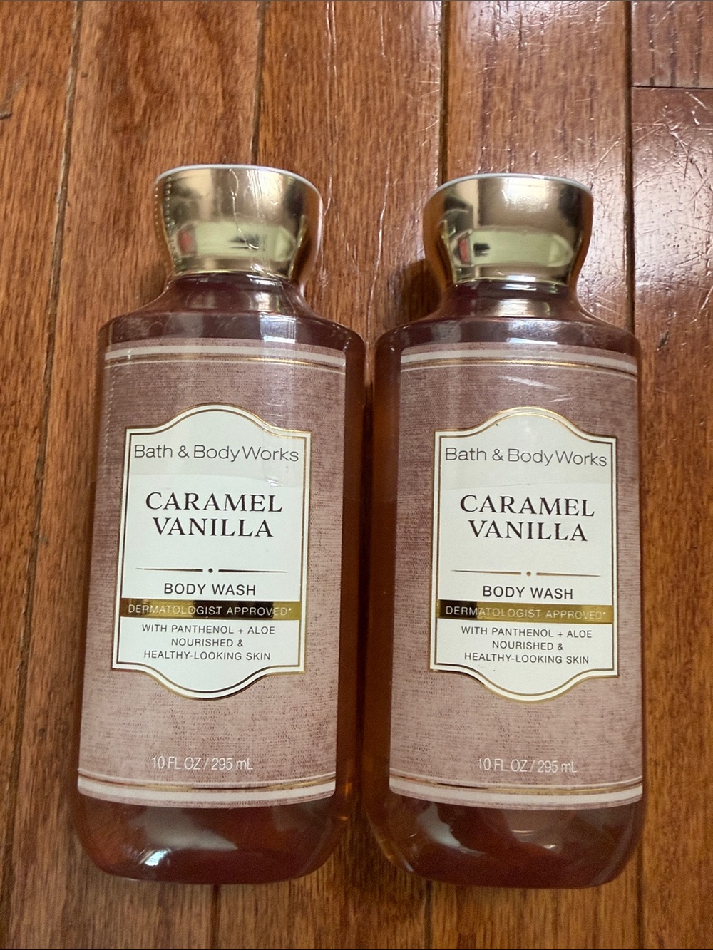 BBW 2pc set Caramel Vanilla Body Wash